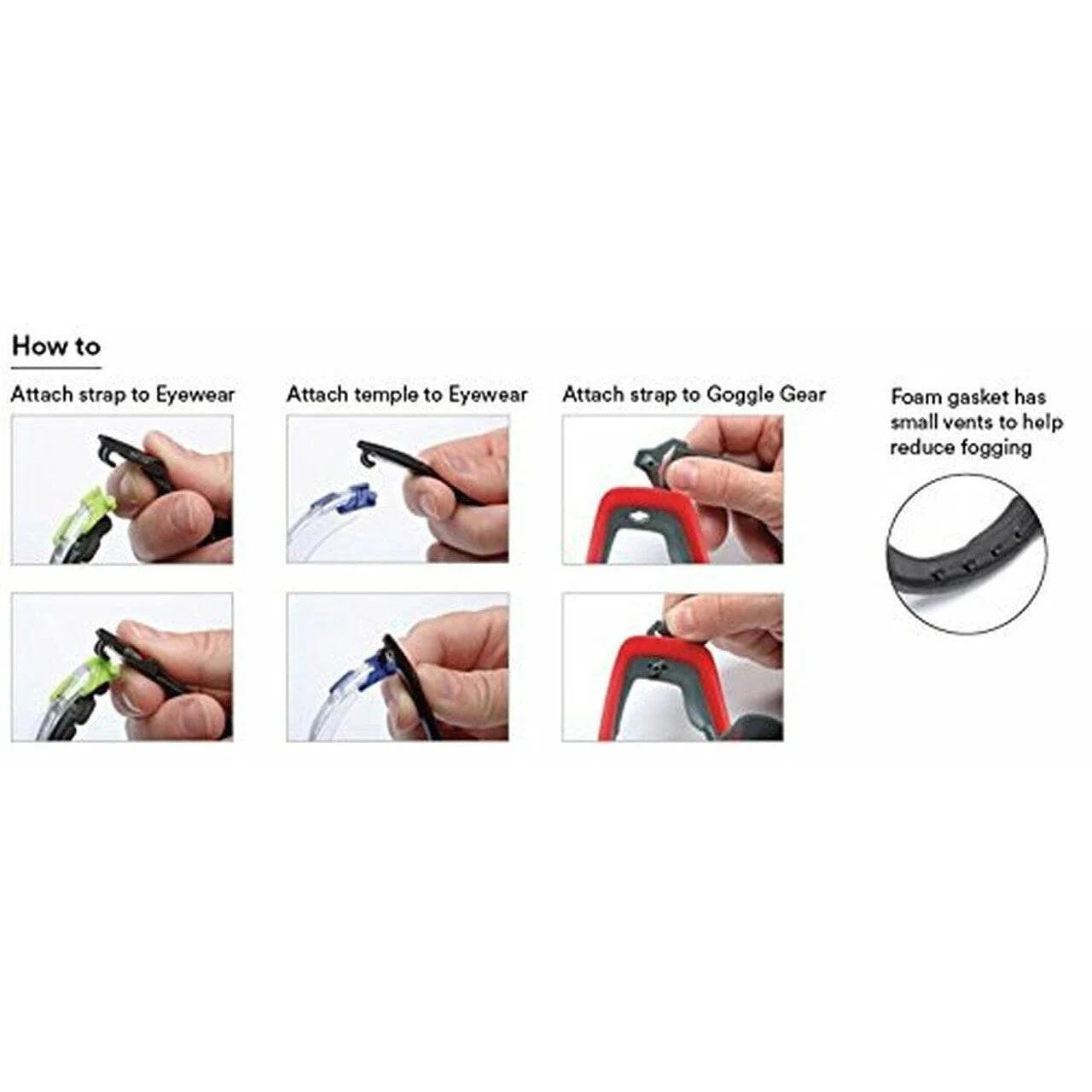 3M Solus Safety Glasses Blue with Foam Kit and Clear Anti-Fog Lens - Image 6