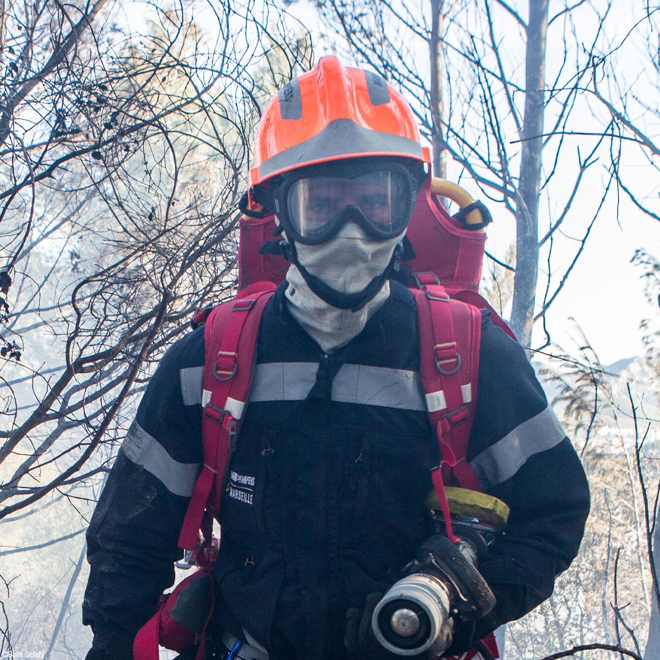 Bolle Chronosoft High Heat Safety Goggle with Clear Dual-Pane Anti-Fog Lens - Image 3