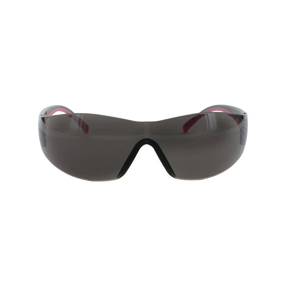 Bouton Eva Women's Safety Glasses with Pink Temples and Gray Lens - Image 3