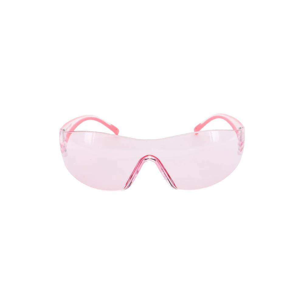 Bouton Eva Women's Safety Glasses with Pink Temples and Pink #1 Lens - Image 7