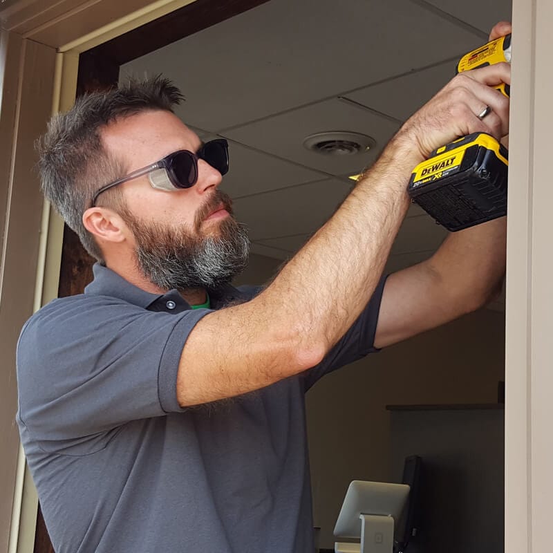 Bouton Traditional Safety Glasses Gray Frame Wire Mesh Side Shields IR 3.0 Lenses - Image 3