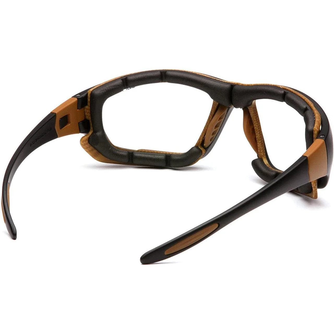Carhartt Carthage Safety Glasses Foam-Gasket with Clear Anti-Fog Lenses - Image 3