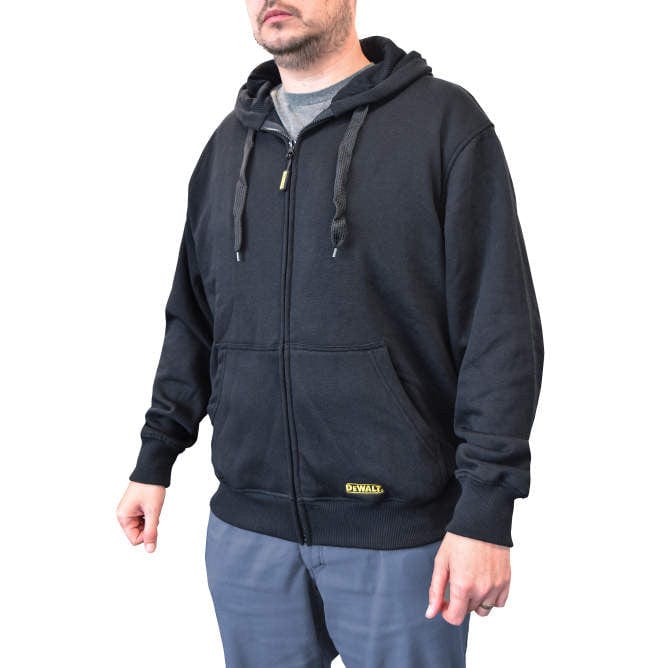 DEWALT Black Heated Hoodie Sweatshirt Without Battery - Image 3