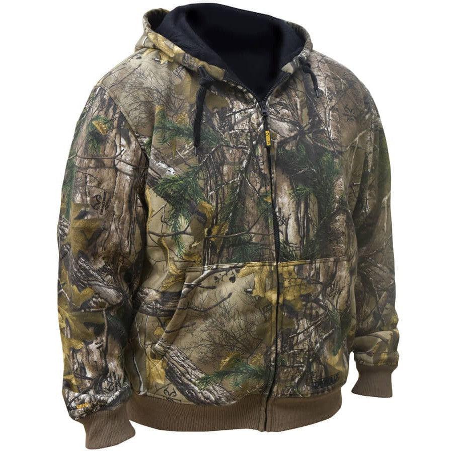 DEWALT Heated Realtree Xtra Camouflage Hoodie Sweatshirt With Battery & Charger - Image 5