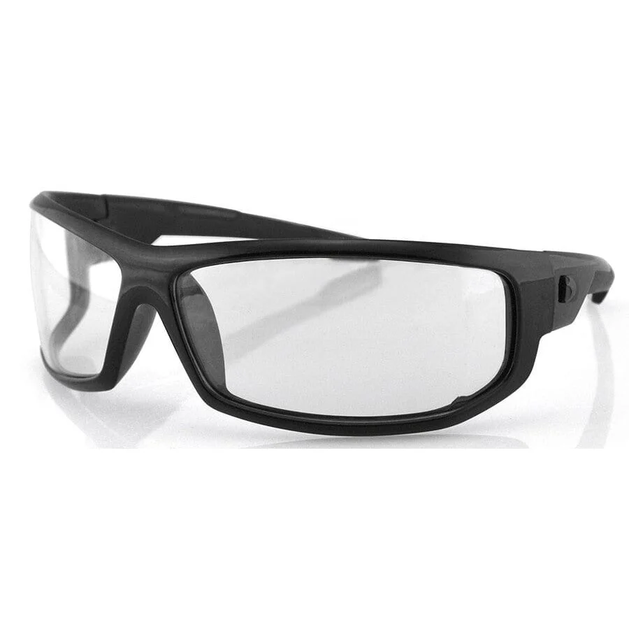 Bobster AXL Glasses with Black Frame and Clear Anti-Fog Lenses - Image 3