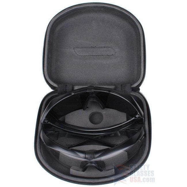 ESS Crossbow Suppressor Safety Glasses 2X Kit with Black Frames and Clear and Smoke Gray Lenses (Unit Issue) - Image 4