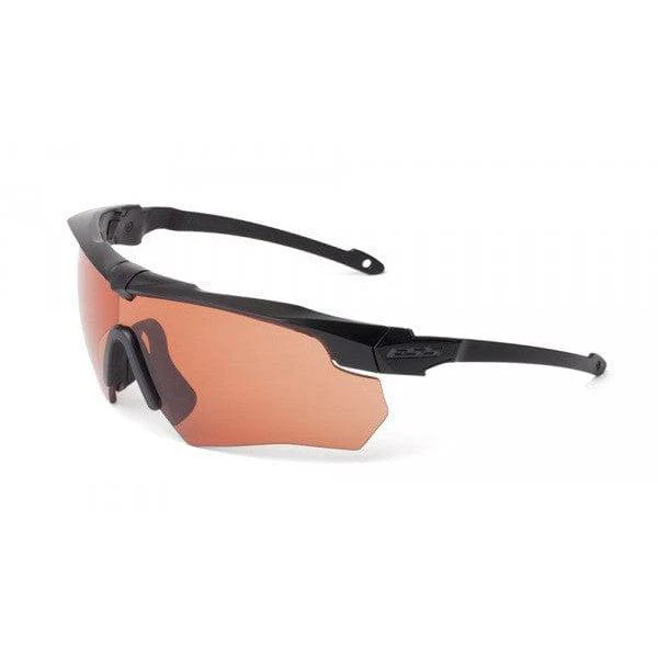 ESS Crossbow Suppressor Safety Glasses with Black Frame and HD Copper Lens - Image 4