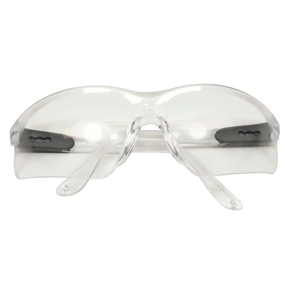 KleenGuard Visio Safety Glasses with Silver Temple and Clear Lens - Image 3
