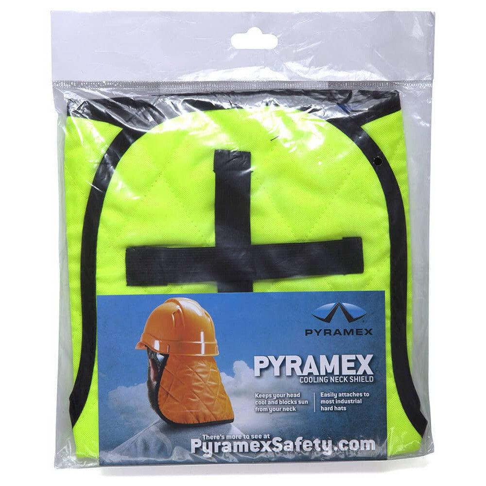 Pyramex CNS130 Cooling Hard Hat Pad & Neck Shade Hi-Vis Lime - Image 3