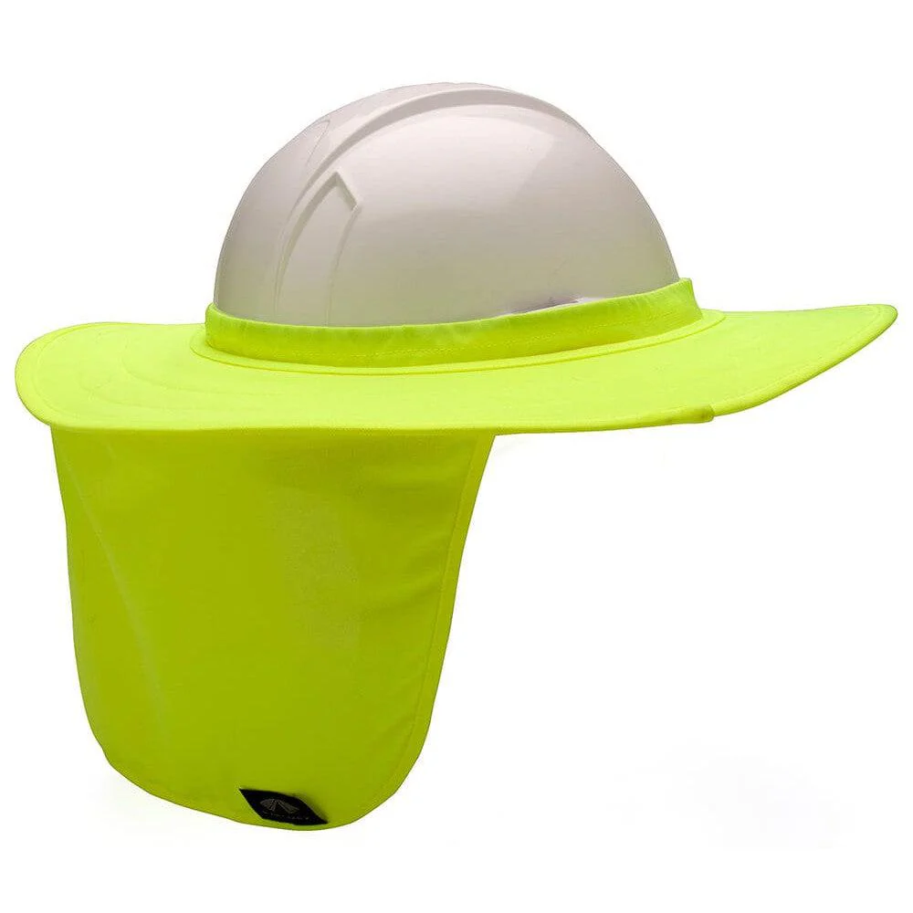 Pyramex HPSHADE Hard Hat Brim with Neck Shade - Image 3
